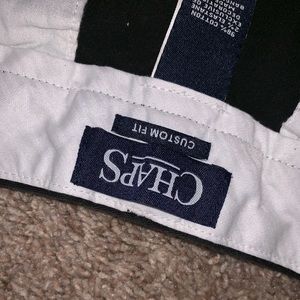 Mens Chaps Black Dress Pants! Size W34 L40